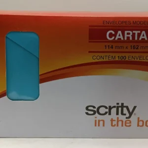 Envelope convite carta - Azul