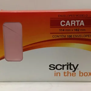 Envelope convite carta - Rosa Claro