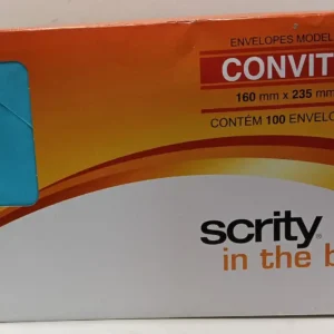 Envelope convite  - Azul claro