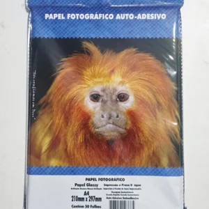 Papel a4 Fotográfico Auto - Adesivo 130g