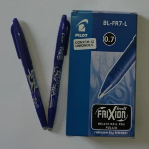 CANETA APAGAVEL AZUL