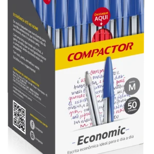 CANETA ESFEGRÁFICA COPACTOR VERMELHA