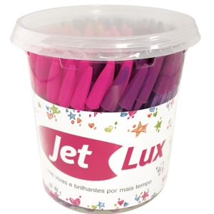 CANETAS JETLUX 4 CORES NEON