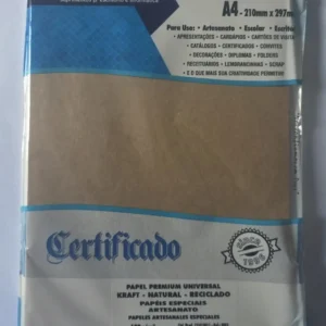 Papel a4 kraft