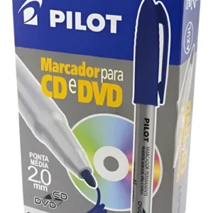 MARCADOR PARA CD E DVD AZUL