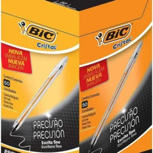 CANETA ESFEGRÁFICA FINA PRETA