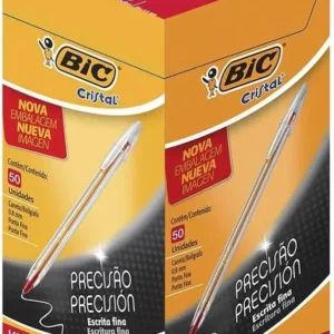 CANETA ESFEGRÁFICA FINA VERMELHA