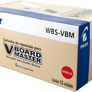 CARTUCHO DE REPOSIÇÃO PARA BOARD MASTER VERMELHO