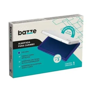 ALMOFADA PARA CARIMBO COR AZUL