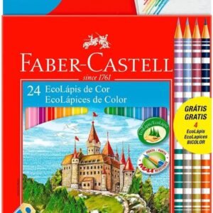 LÁPIS DE COR FABER-CASTELL KIT C/ 6 CAIXAS