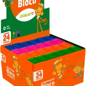 APONTADOR BLOCO LEONORA CX C/24 UNIDADES