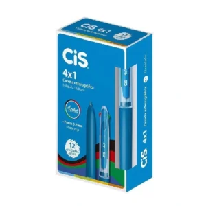 CANETA ESFEROGRÁFICA 4 CORES CIS