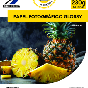 Papel A4 230g Fotográfico Glossy Asa, Pct. 50 Folhas
