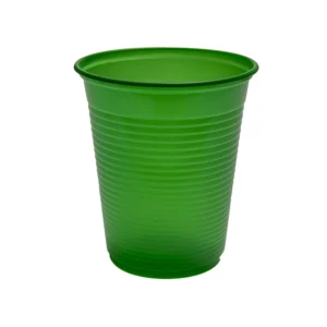 Copo Descartável 200ml Verde -Pct. De 50 Unid Plazapel