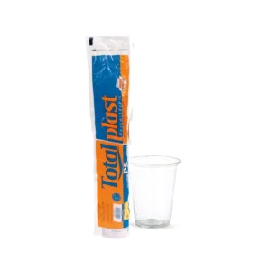 Copos Descartáveis Transparente 150ml Total Plast