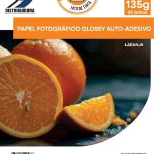 Papel A4 Fotográfico Glossy Auto-Adesivo Asa, Pct. 50 Folhas