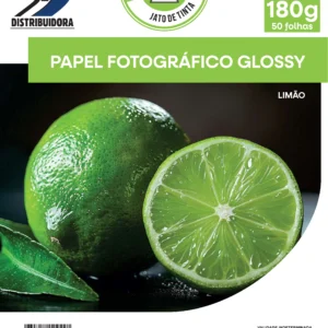 Papel A4 180g Fotográfico Glossy Asa Pct. 50 Folhas