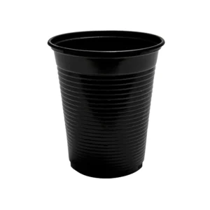 Copo Descartável 200ml Preto -Pct. De 50 Unid Plazapel