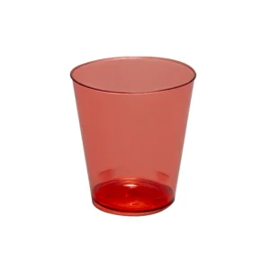 Copo Brigadeiro 25ml Vermelho Pct. De 10 Unid