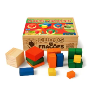 Jogo Cubo de Frações em Madeira Jott Play