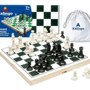 Jogo de Xadrez Oficial Plástico Xalingo